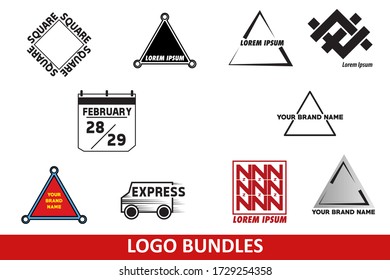 Logo Set Bundle Vector Design