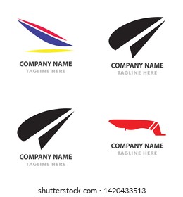 logo set bundle website graphic modern gradient creative logotype
