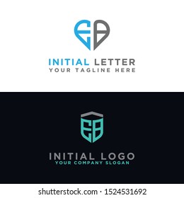 Logo Set EB modern graphic design, Inspirational logo design for all companies. -Vectors