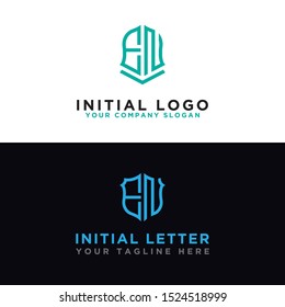 Logo Set EN modern graphic design, Inspirational logo design for all companies. -Vectors