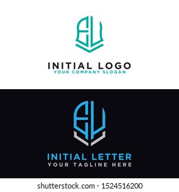 Logo Set EU modern graphic design, Inspirational logo design for all companies. -Vectors