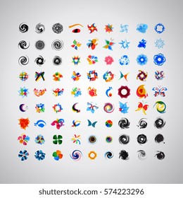 Logo Set. As sign, symbol, web, label, logo. Vector illustration