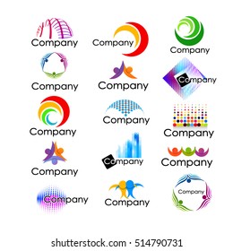 logo set. Vector