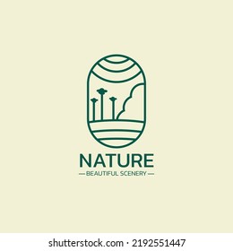 Logo of several lines forming a temple gate and letters.