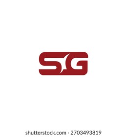Logo SG Simple Modern Vector