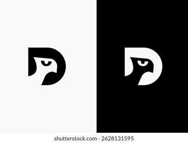 El logotipo tiene la forma de la cabeza de un dragón en el símbolo de la letra D.