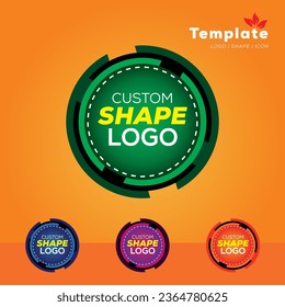 Plantilla de diseño de iconos de forma de logotipo Mejor innovación Simple en color Vector