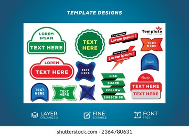 Plantilla de diseño de iconos de forma de logotipo Mejor innovación Simple en color Vector