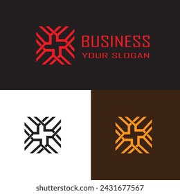 The logo is in the shape of the letter Y and a plus sign