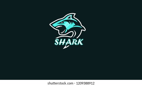 Logo shark design high quality open source