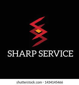 Logo Sharp, for electricity company