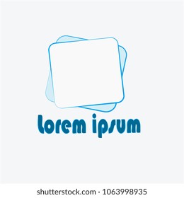 logo sheet notebook for the company