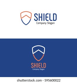 a logo for shield company