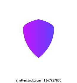 Logo Shield Shape Sign Emblem modern vector style