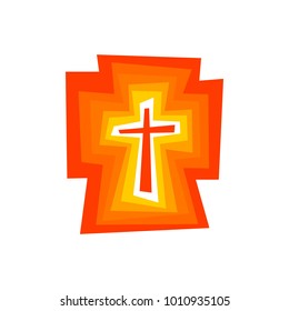 Logo. The Shining Cross of Jesus Christ