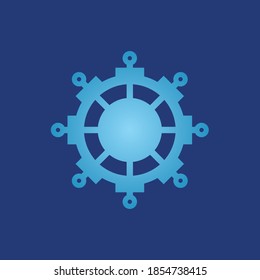 Logo Ship Technician suitable for your modern business logo.