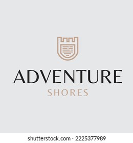 Logo for shop. Adventure Shop logo