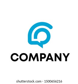 LOGO SIGN COMMUNICATIONS VECTOR TEMPLATE 