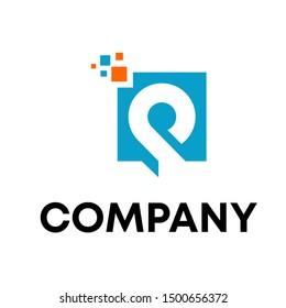 LOGO SIGN COMMUNICATIONS VECTOR TEMPLATE 