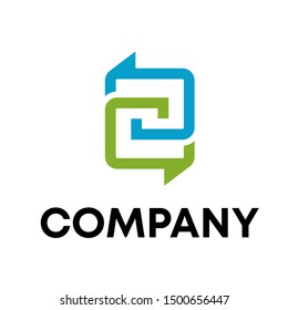 LOGO SIGN COMMUNICATIONS VECTOR TEMPLATE 