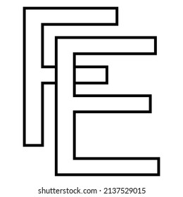 Logo-Zeichen, Ei-Symbol, nft fe interlaced, Buchstaben f