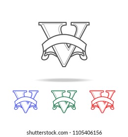 logo sign games icon. Elements of game life in multi colored icons. Premium quality graphic design icon. Simple icon for websites, web design, mobile app on white background