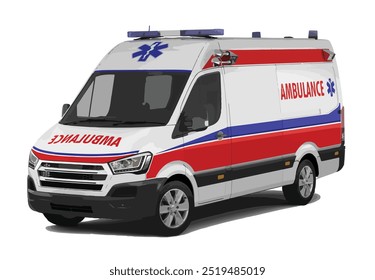 logo sign icon symbol ambulance car art mini bus design graphic vector template isolated red sprinter white 3d realistic hospital equipment crash accident sticker livery decal decals
