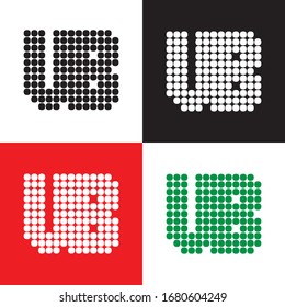 Logo, sign, initials VB letters