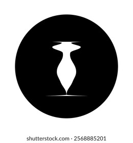 logo silhouette icon design template	