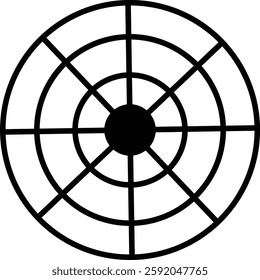 Logo silhouette vector style with white background