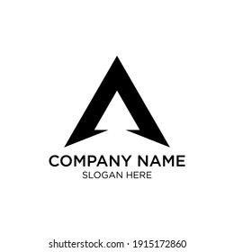 logo A simple abstract modern, vector