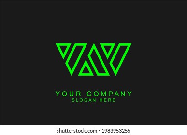 Logo for simple company brand vector eps 10