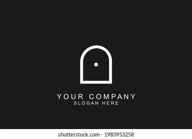 Logo for simple company brand vector eps 10
