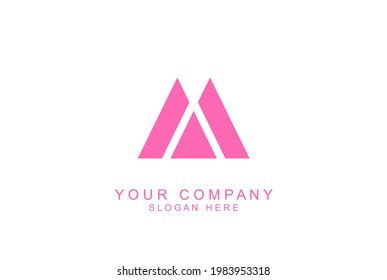 Logo for simple company brand vector eps 10