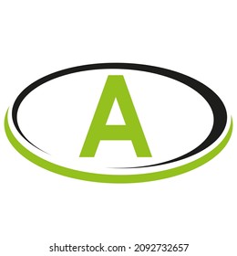 A logo simple design isolated on white background. vector illustration
