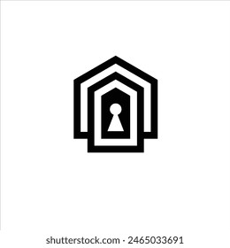 Logo für einfache Sicherheit zu Hause