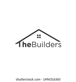 the logo of a simple residential roof