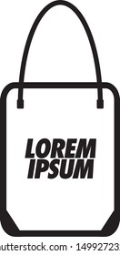 Logo Simple Totebag Vector Design