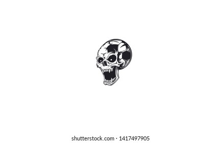 510 Soccer Ball Skull Images, Stock Photos & Vectors | Shutterstock