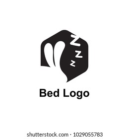 logo sleep bed rabbit