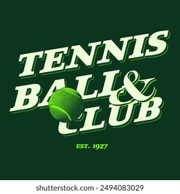 logo eslogan gráfico, club de tenis retro universidad con deporte, escudo y laurel. ciudad cleveland, club de salud y fitness verano SS24 tenis crest deporte