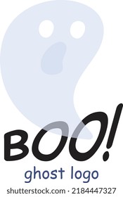 logo with a small transparent ghost