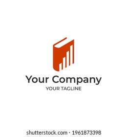 Logo smart learning educational book vector logo design