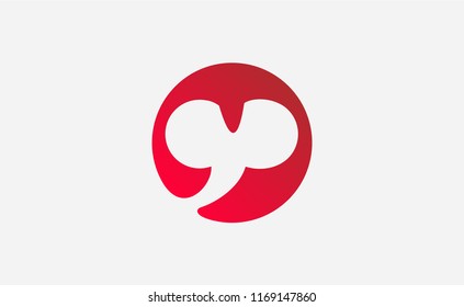Logo snake in negative space