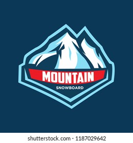 Logo Snowboard Mountain