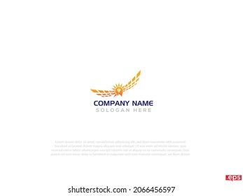 Logo for solar company. solar company engineering logo. ideas, vector,png,.eps