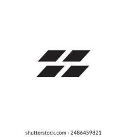 Logo solar panel black design unique with blank background