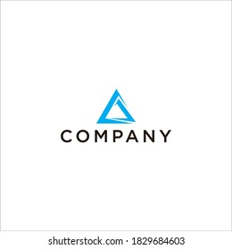 Logo für einige Technologie- und Informationstechnologie-Unternehmen. Dieses Logo enthält einen Brief für mit etwas IT.