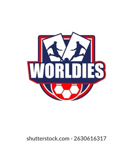 logo soocer emblem. vector soccer sport logo.