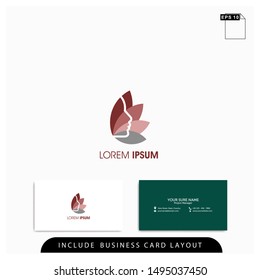 logo spa beauty with simple style logo